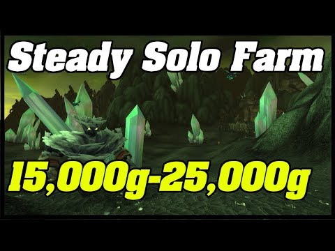 15,000g - 25,000g PER HOUR!! Solo Steady Goldfarm #6