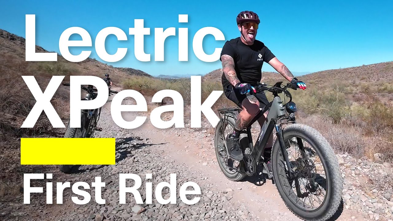 NEW ELECTRIC BIKE! Lectric XPeak! #ebike #electricbikereview #lectric