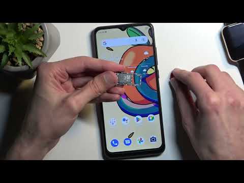 How to Insert a SIM Card into a ZTE Blade A53 Pro