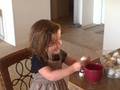 Ava Eating