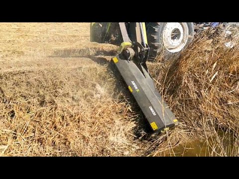 AWON DM520 mechanical verge ditch & bank flail mower