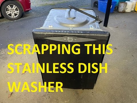 Scrapping This Stainless Steel Dishwasher