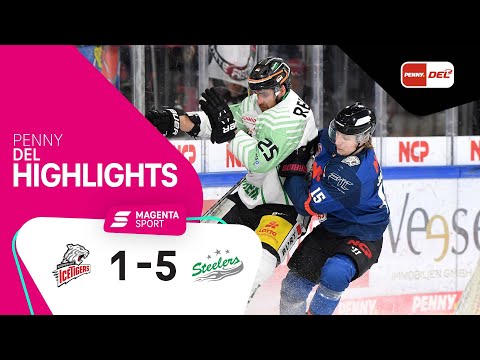 Nürnberg Ice Tigers - Bietigheim Steelers | Highlights PENNY DEL 21/22