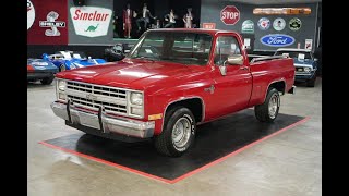 Video Thumbnail for 1985 Chevrolet C/K Truck 2WD Regular Cab 1500
