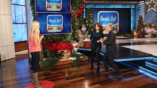 Tina Fey and Ellen Play &#39;Heads Up!&#39;