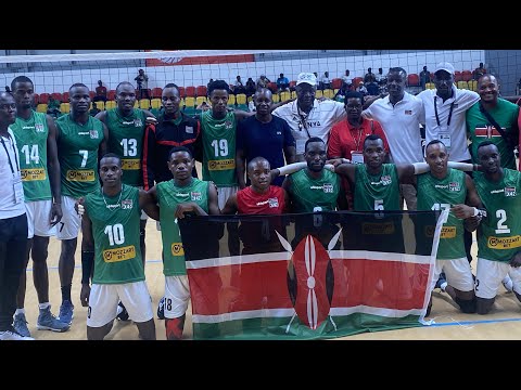 KENYA 3 VS CAMEROON 0 MEN'S VOLLEYBALL SEMIFINALS @ All African Games 2023