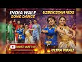 India Waale Uzbekistan Kids Viral Dance Shahrukh Khan Song