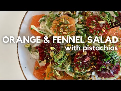Cara Cara and Blood Orange Fennel Salad