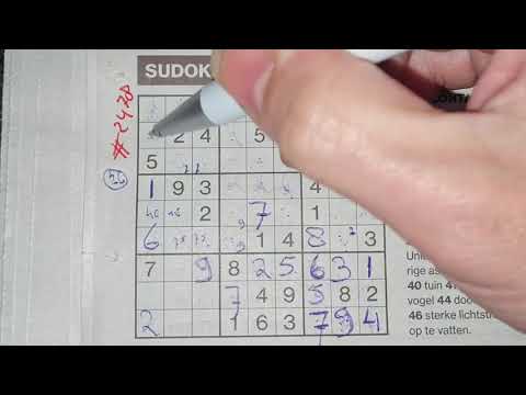 13th week Lockdown! (#2478) Medium Sudoku puzzle. 03-16-2021