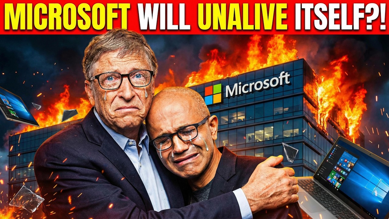 Microsoft Will UNALIVE ITSELF By Chasing Microslop AI...