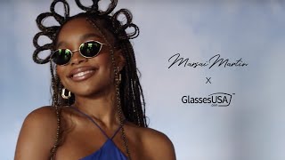 Glasses.com Marsai Martin x GlassesUSA Collection