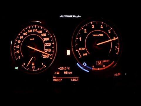 BMW 230i acceleration 0-100 km/h, 0-200 km/h, 0-250 km/h, 0-400 m, racelogic