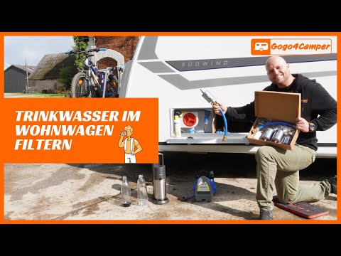 Trinkwasseraufbereitung🚰 im Wohnwagen / Wohnmobil mit dem ALB Wasserfilter  - So machen wir das