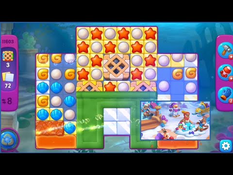 Fishdom 11603 Super Hard Level - NO 💣🧨💥