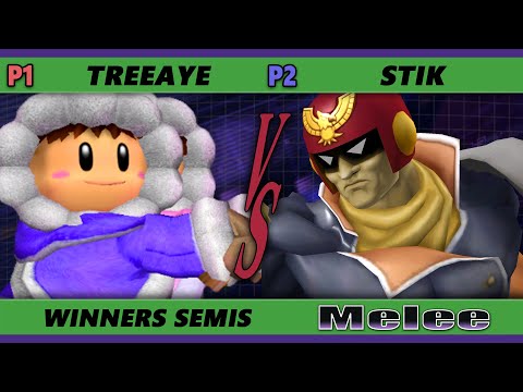 S@X 441 Winners Semis - Treeaye (Ice Climbers) Vs. Stik (Captain Falcon) Smash Melee - SSBM