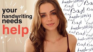 how to improve your handwriting without hurting yo