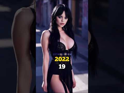 Wednesday (2022) Cast Then and Now! #thenandnow #jennaortega #wednesday #shorts