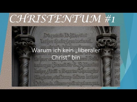 Warum ich kein "liberaler Christ" bin