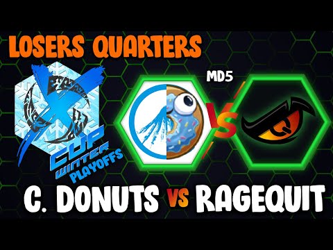 [X-CUP WINTER] Chilly Donuts vs RageQuit Gaming | Playoffs | Losers Quarters [PT-BR] HotS 2022