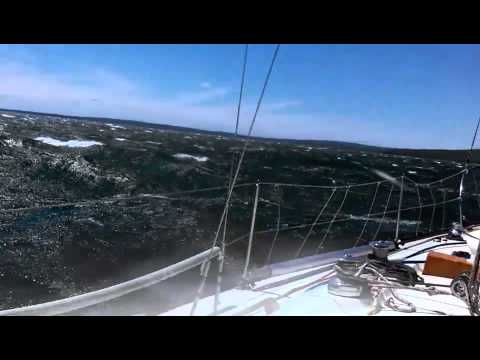 Heavy Weather Sailing on Lake Superior