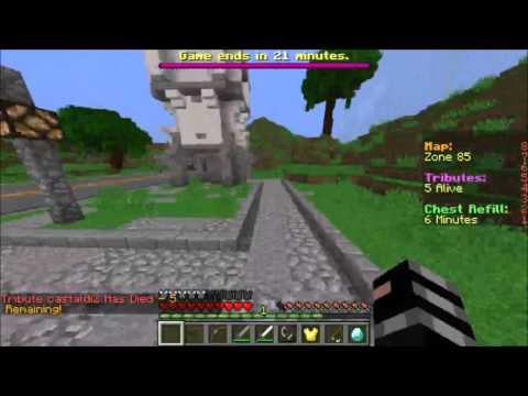 Minecraft Hunger Games! Game Crashes. :(