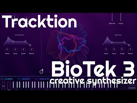 BioTek 3 Creative Synthesizer by Tracktion (No Talking)