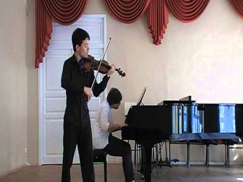 Rustem Monasypov plays W. A. Mozart violin Concerto №4 D-dur (K218), 1st movementt