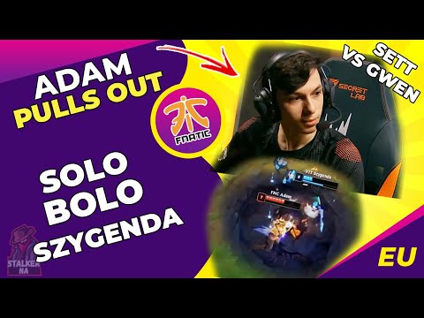 FNC Adam SOLO BOLO Szygenda | FNC vs VIT