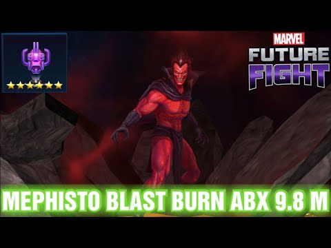 Mephisto Blast Male Burn Abx 9.8 Million Marvel Future Fight #mff #Histromorphic