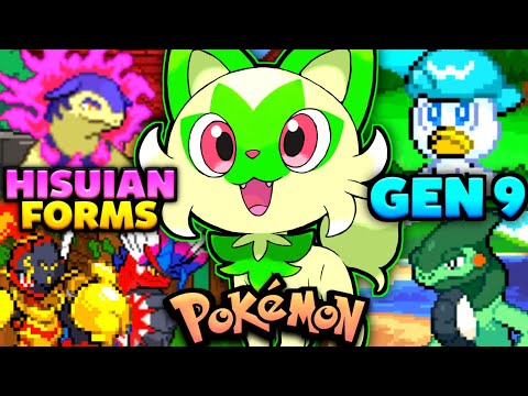 Pokemon GBA Rom Hack 2023 With Mega Evolution, Z-Moves, Gen 1-9