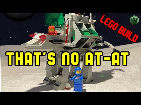 Lego 6940 Moon Stalker Classic Space Build and Review. #AT-AT