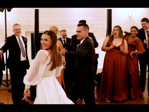 COST N' MAYOR'S EPIC CHOREOGRAPHED WEDDING ENTRANCE - Entire Bridal Party Throws Down!!!