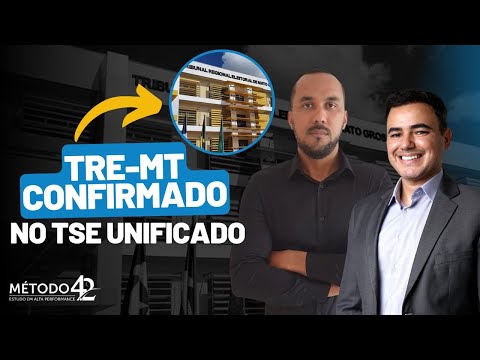 TRE-MT | CONCURSO UNIFICADO TSE | MONITORIA GRATUITA | PROF. JOSINALDO SANTOS