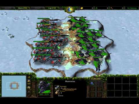 (Comment Request) 33 Crypt Fiend vs 33 Huntress (100 Food) Fully Upgrade 1080p