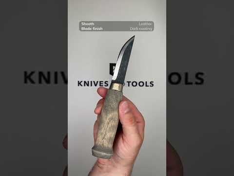 Marttiini Kaamos 127019 Dark Birch, Carbon, outdoor knife