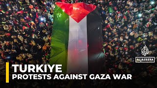 Thousands in Istanbul rally for Gaza, demand urgent aid and end to Israeli blockade