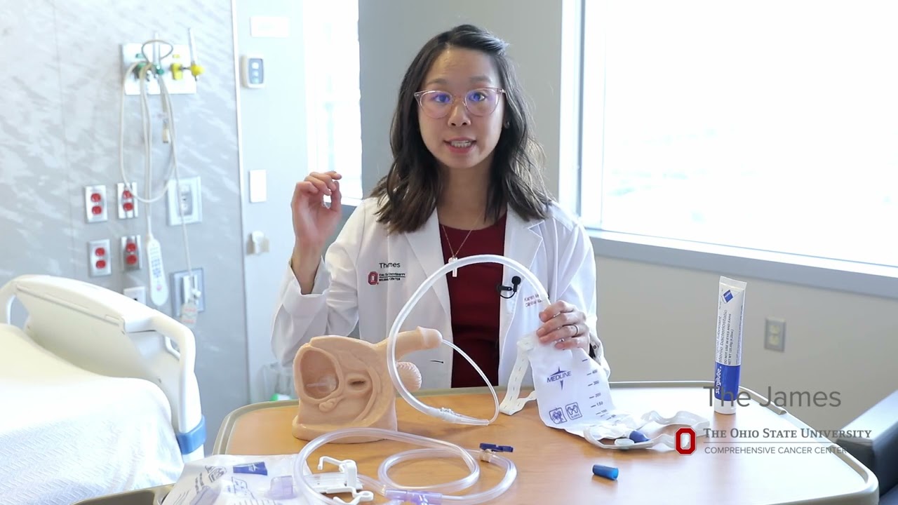 OSUCCC – James prostatectomy video series: how to take care of your catheter