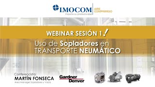 Webinar: Sopladores en transporte neumático sesión 1