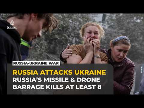 Russia launches deadly wave of drone, missile attacks across Ukraine