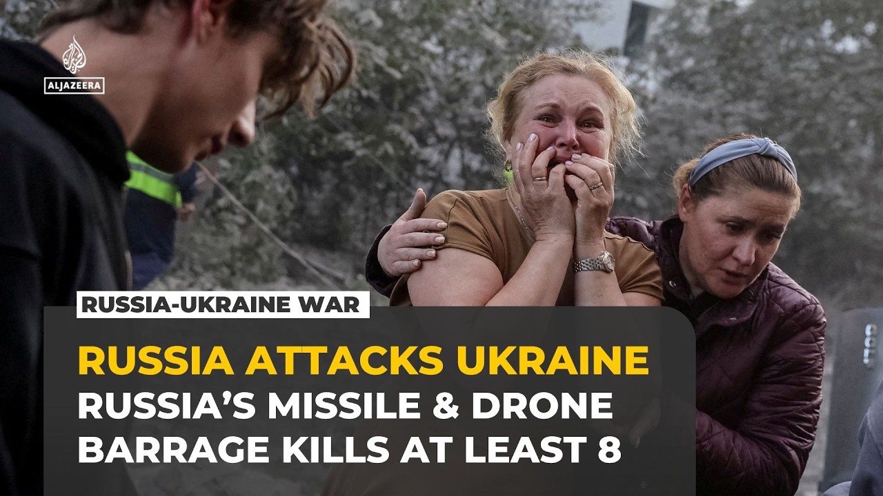 Russia launches deadly wave of drone, missile attacks across Ukraine