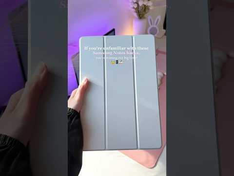 Samsung Notes Hacks You Might Not Know! 😨✍🏻 #samsungnotes #samsungtablet
