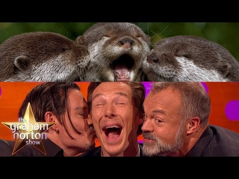 Benedict Cumberbatch, Johnny Depp and Graham Take Otter Photos - The Graham Norton Show thumnail