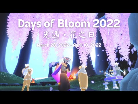 Days of Bloom 2022 🌸 Cosmetics & Event Details | Sky: Children of the Light 光遇 花之日活動 | Jam Sky