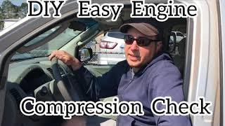 DIY Easy Engine Compression Test