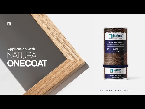 Natura Onecoat Wood Oil 2K – Full Application Guide | Clear & Colored Finishes