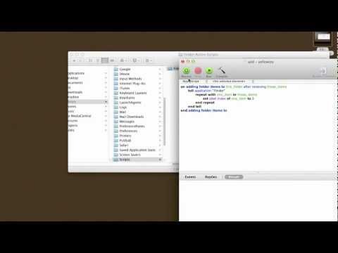 Folder Actions Labeling Demo