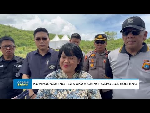 KOMPOLNAS APREASIASI GERAK CEPAT POLDA SULTENG