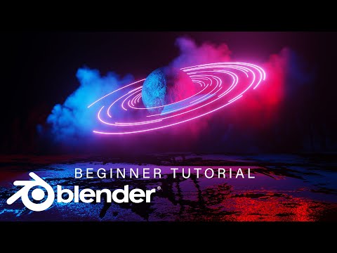 Blender Beginner Tutorial Create Gold Material Beautiful Render