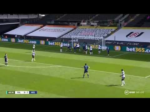 Gabriel Magalhaès first Arsenal goal.