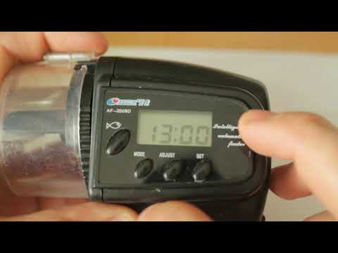 Настройка автокормушки RESUN AF-2009D